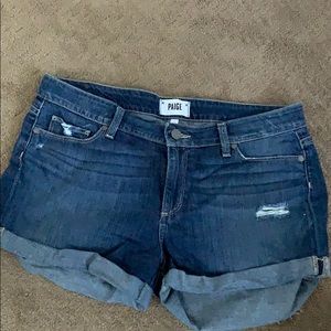 PAIGE DENIM SZ 29 JEAN SHORT